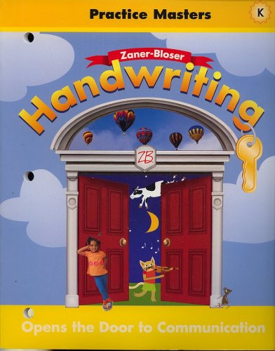 Handwriting Practice Masters Level K (ZANER-BLOSER, LEVEL K)