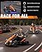 First Ride On 48V Go Kart with Top Speed 15 MPH, Licensed McLaren Drift Kart for Teens 14+ w/Handbrake and 3-Speed Transmission, Electric Go Kart w/Adjustable Seat, Seat Belt and Rubber Tire (Orange)
