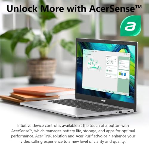 Image of Acer Aspire Go 15 AI Ready Laptop 15.6 inch FHD AMD Ryzen 3 30 8GB 128GB SSD Windows 11 + Microsoft 365 Personal 12-Month Subscription Bundle