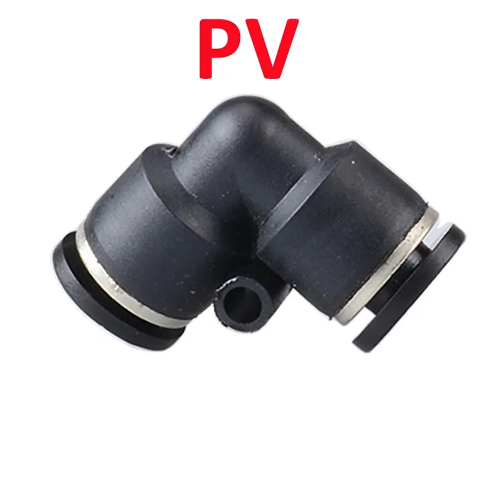 Black Pneumatic Fitting Pipe Connector Tube Air Quick Fittings 16mm PU PY PK PE PV SA HVFF PZA PM(PV)