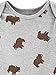 Simple Joys by Carter's Unisex Baby Baumwolle Schlafmantel 3er Pack, Bär/Dinosaurier/Streifen, Neugeborene