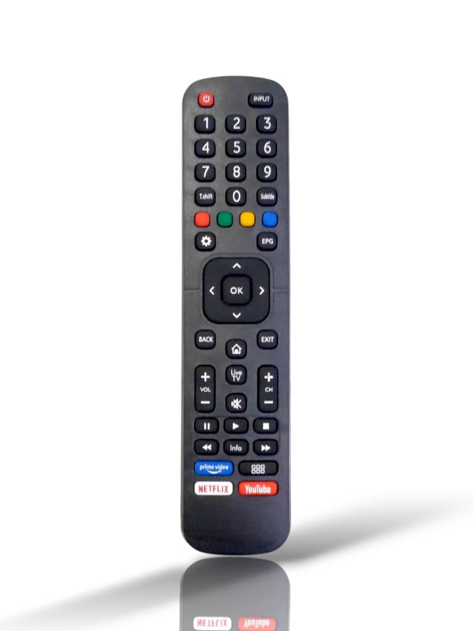 GROWHIGH ELECTRONICS Television Remote Control Compatible with Vu,Lloyd,Hisensi and Micromax Led Remote Tv Remote Controller GROWHIGH ELECTRONICS Television Remote Control Compatible with Vu,Lloyd,Hisensi and Micromax Led Remote Tv Remote Controller