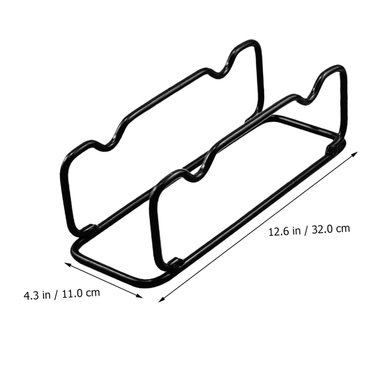 Support pour Haltères en Fer Noir, Rack Vertical de Rangement | Modèle, Base Antidérapante, Design Soigné, Réduit les Risques de Sécurité