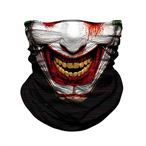 Image of Skull Face Mask Bandanas, Neck Gaiter, Headwear, Magic Scarf, Headband for dust Sun Wind