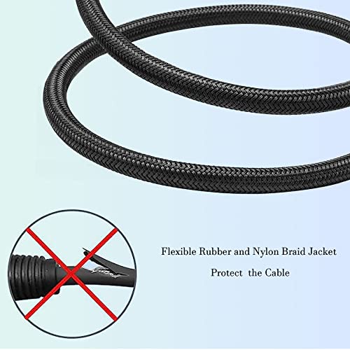 JOMLEY XLR to 3.5mm Jack Cable, Balanced XLR Female to 3.5mm Mini Jack Adapter Micphone Cable for Condenser Microphone - 0.3m - Image 3
