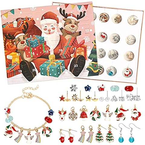 Schmuck Adventskalender, Weihnachtskalender Schmuck Adventskalender Cover