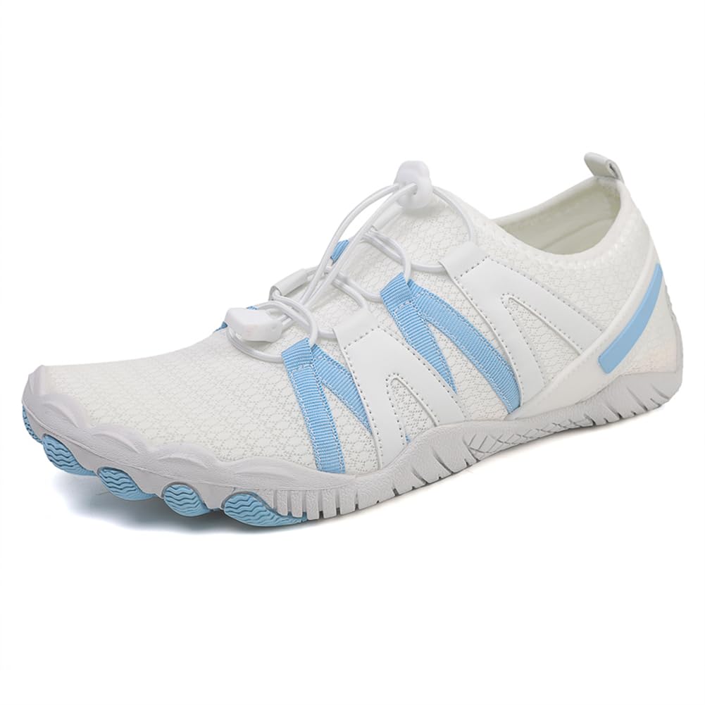 Wasserschuhe für Herren und Damen, Unisex-Duschen-Schuhe,Fingerschuhe，Fitnessschuhe，Paar-Schuhe Strandchuhe, schnell trocknende Wasserschuhe, Schwimmschuhe, Surfschuhe, Bachwander Größe 35-45