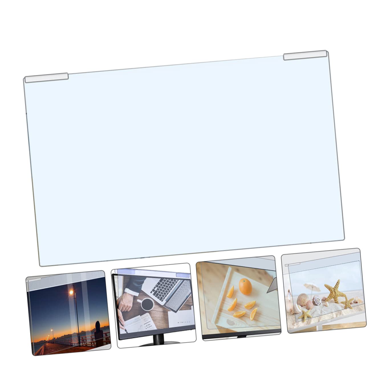 SHINEOFI 1pezzi Pellicola Protettiva Trasparente Per Schermo Portatile Pellicola Protettiva Per Schermo Televisivo Copertura Blu Design Scatto Installazione Sospesa Pulizia in Acqua Utilizz
