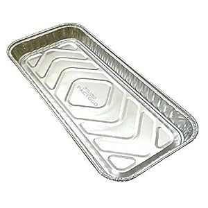 Cherry Queen 12″ x 5″ Oblong Aluminum Foil Danish/Cake Pan 1″ Deep – HFA REF# 4053