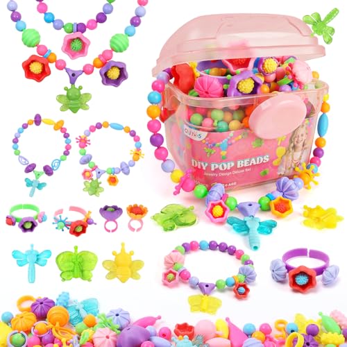 Snap Pop Beads Jewelry Kit for Girls