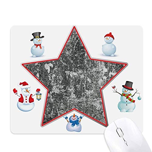 Tapis de souris bonhomme de neige pour éviter la fatigue et décorer la table