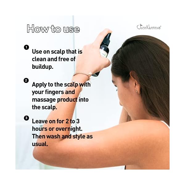 Grow-New-Hair-Treatment-Hair-Regrowth-Oil-Natural-Hair-Care-Hair-Growth-Treatment-For-Men-and-Women-Just-Nutritive-4-Oz Grow New Hair Treatment | Hair Regrowth Oil | Natural Hair Care | Hair Growth Treatment For Men and Women | Just Nutritive | 4 Oz