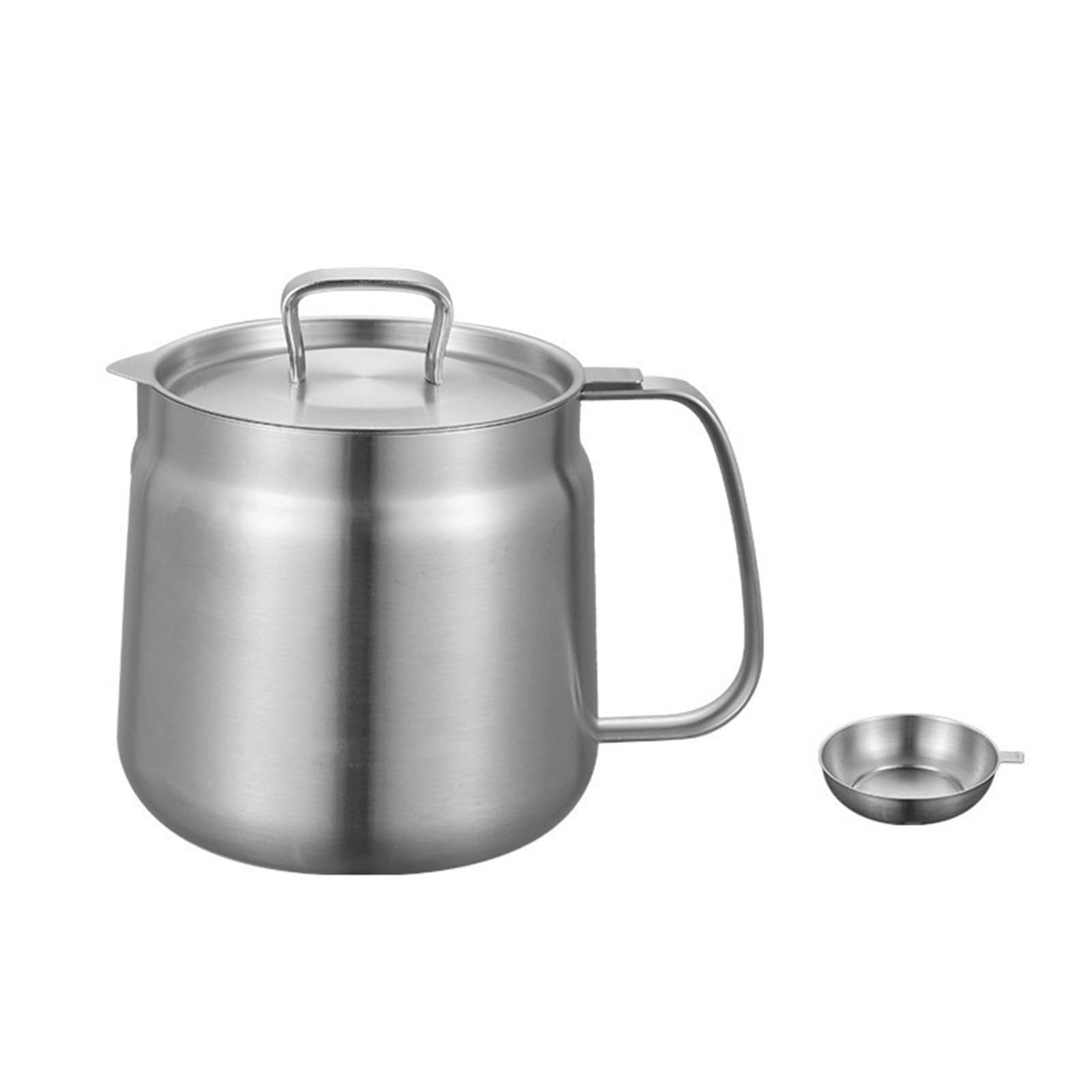 our fave Sturdy 304 Nonrust Steel Oil Filtration Systems Efficient Storage Container with Handle Oils Saving Kitchen Tool Efficient Cooking Filter Container