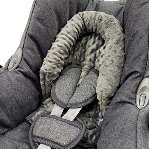 BAMBINIWELT Kopfpolster Kopfkissen für Babyschale kompatibel mit Maxi Cosi...