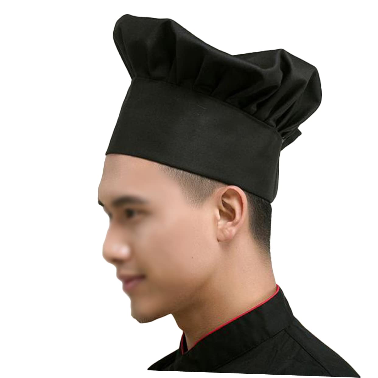 BESPORTBLE Cappello Chef Regolabile Unisex per Ristoranti Commerciale Traspirante e Confortevole Teste Diverse