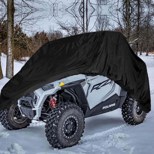 YONQIFON UTV Cover 2 Seats Heavy Duty, All-Weather Protection Compatible with Yamaha Rhino 660,Viking 700,Wolverine 1000 850,YXZ 1000R