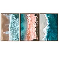 SIGNWIN Framed Canvas Wall Art Scenery Canvas Prints Home Artwork Decoration for Living Room,Bedroom - 16