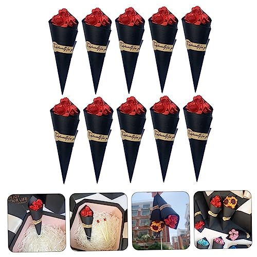 Zerodeko 10pcs Mini Bouquet de Flores Secas miniatura 6