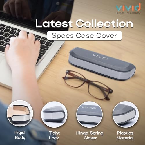 Image of Unisex Lightweight Specs Hinge-Spring Eyewear Dabbi Abs Hard Case Cover
