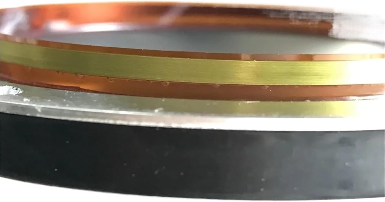 Pure Aluminum Flat Wire Replacement Diaphragm for (Eighteen) 18 Sound ND 2060, ND2080 ND 2080 ND1460, ND1480 Driver 8 ohm(8ohm Aluminum flat)