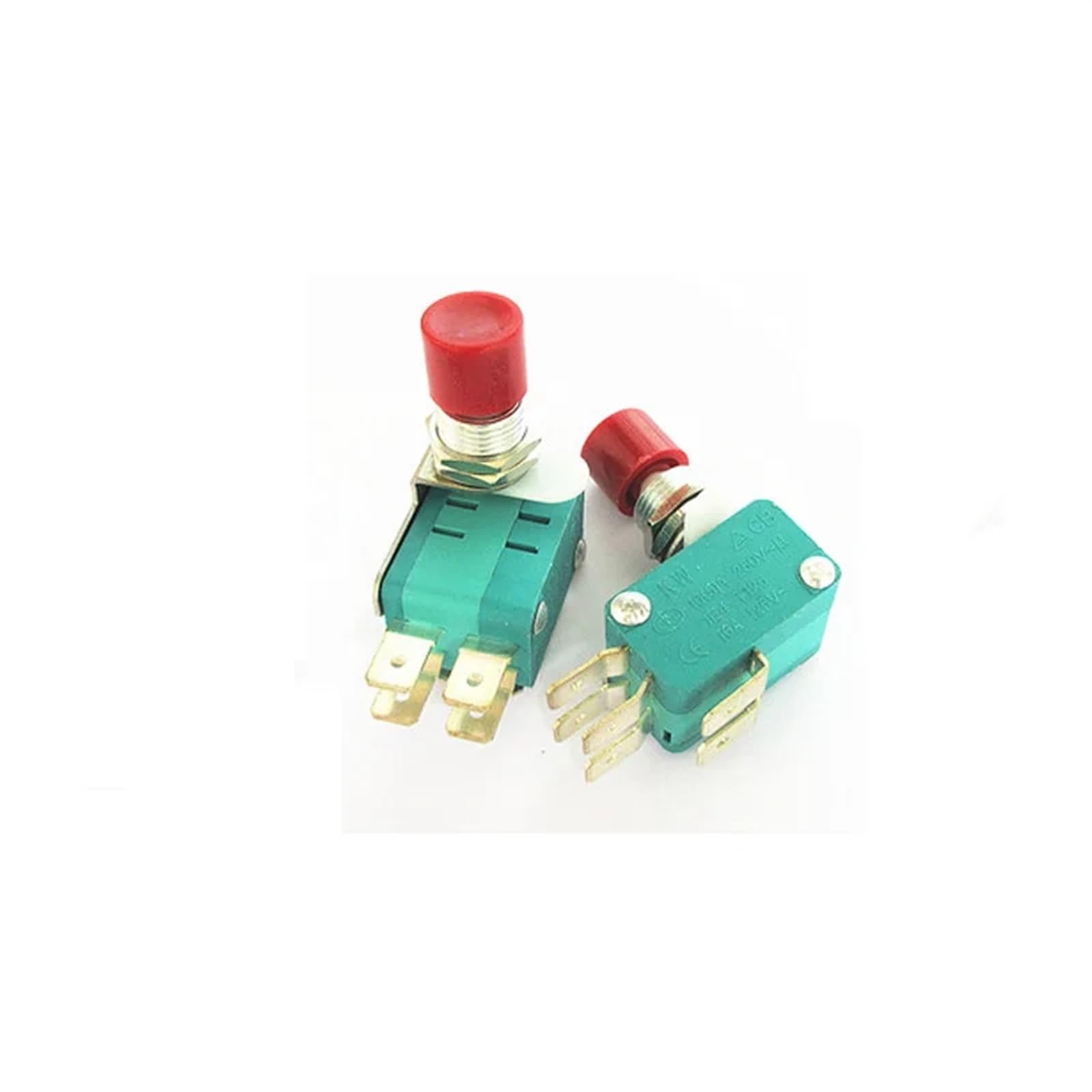 Bouton-poussoir rouge 12mm idéal pour réparer une borne d'arcade