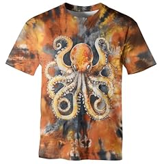 Octopus T-shirt Orange