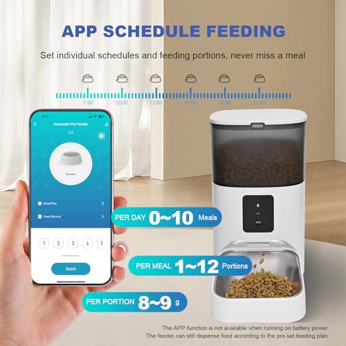 Smart Pet Feeder with Camera and Audio