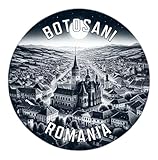 Botosani Romania Souvenir Vinyl Decal Sticker 2-Inch