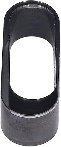 Miniatura 9 de Juego de troqueles de corte de cuero, 6 piezas de herramienta de corte hueco de cuero con forma de hueso ovalado rectangular para manualidades de