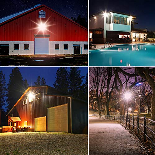 SERWING LED Barn Light 120W - Dusk to Dawn LED Outdoor Lighting, Super Bright 16,800LM Security Yard Light (1200W Incandescent Equiv.) 5000K Daylight IP65 Waterproof for Outdoor Street Area Lighting - Image 6