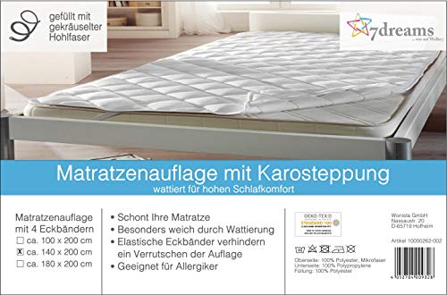 7dreams, Coprimaterasso in microfibra