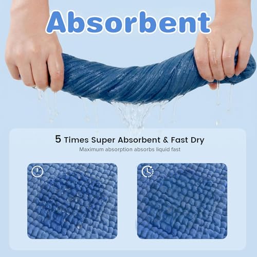 Image of Hooded Baby Bath Towels for Newborn, 2 Pack - 6-Layer 100% Muslin Cotton, Soft Absorbent Baby Towels with Hood for Babies, Infants & Toddlers, Large 32x32 Inch Unisex Newborn Baby Bath Essentials