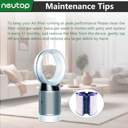 Filtre HEPA Dyson DP04 HP04 TP04 charbon actif