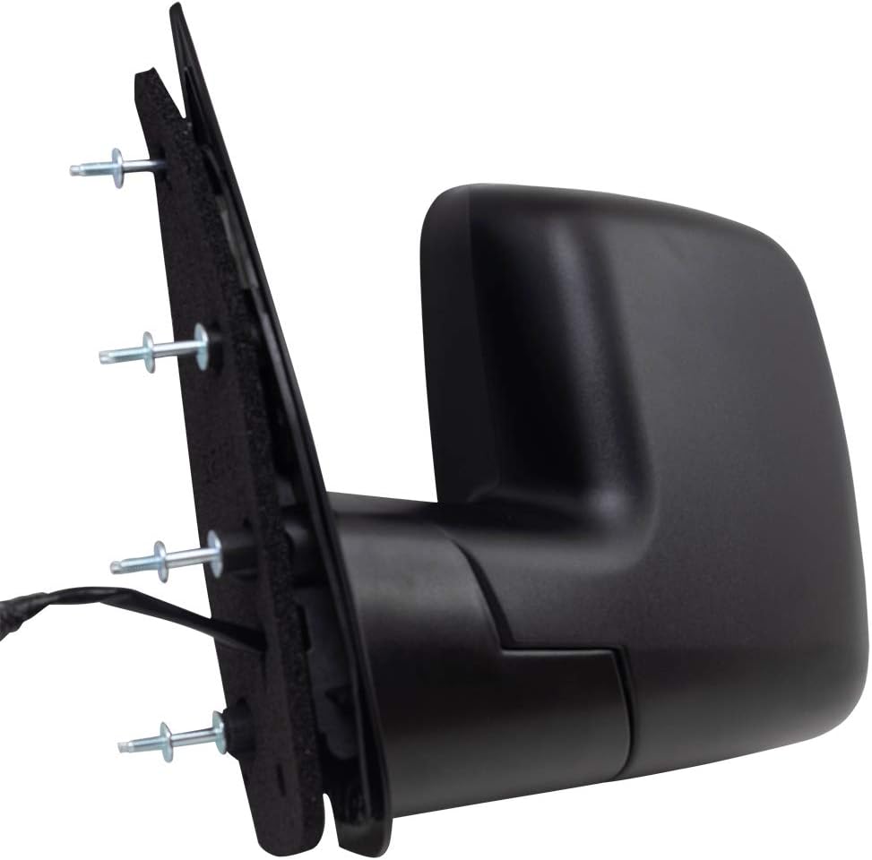 Drivers Power Side View Mirror with Spotter Glass Sail Type Replacement for 2009-2014 E-Series Van AC2Z 17683 AA