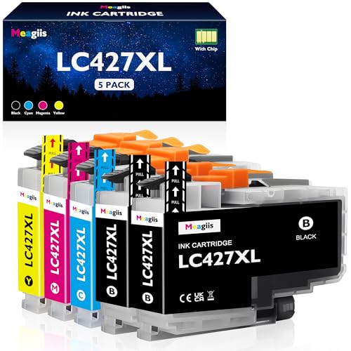 Cartouches encre LC427XL haute capacite evitent les pannes sur Brother MFC-J6957DW et HL-J6010DW