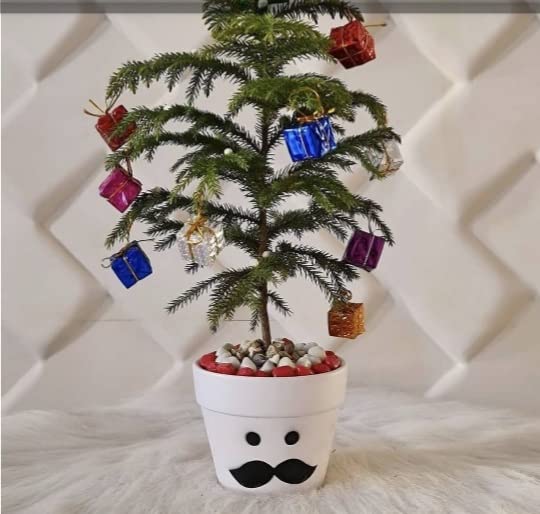 The Heaven Craft Ceramic Flower Vase EH-5 (Black & White)