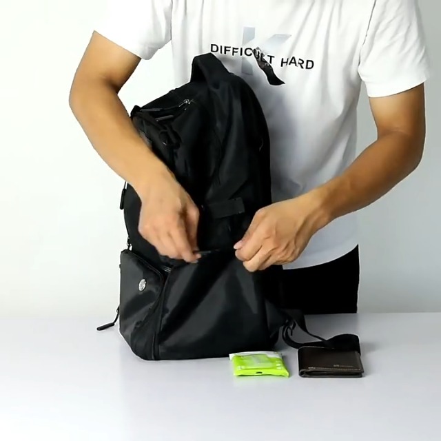 Zaino Da Basket Con Scomparto Palla E Scarpe - Per Laptop 15.6", Nero - Foto 7