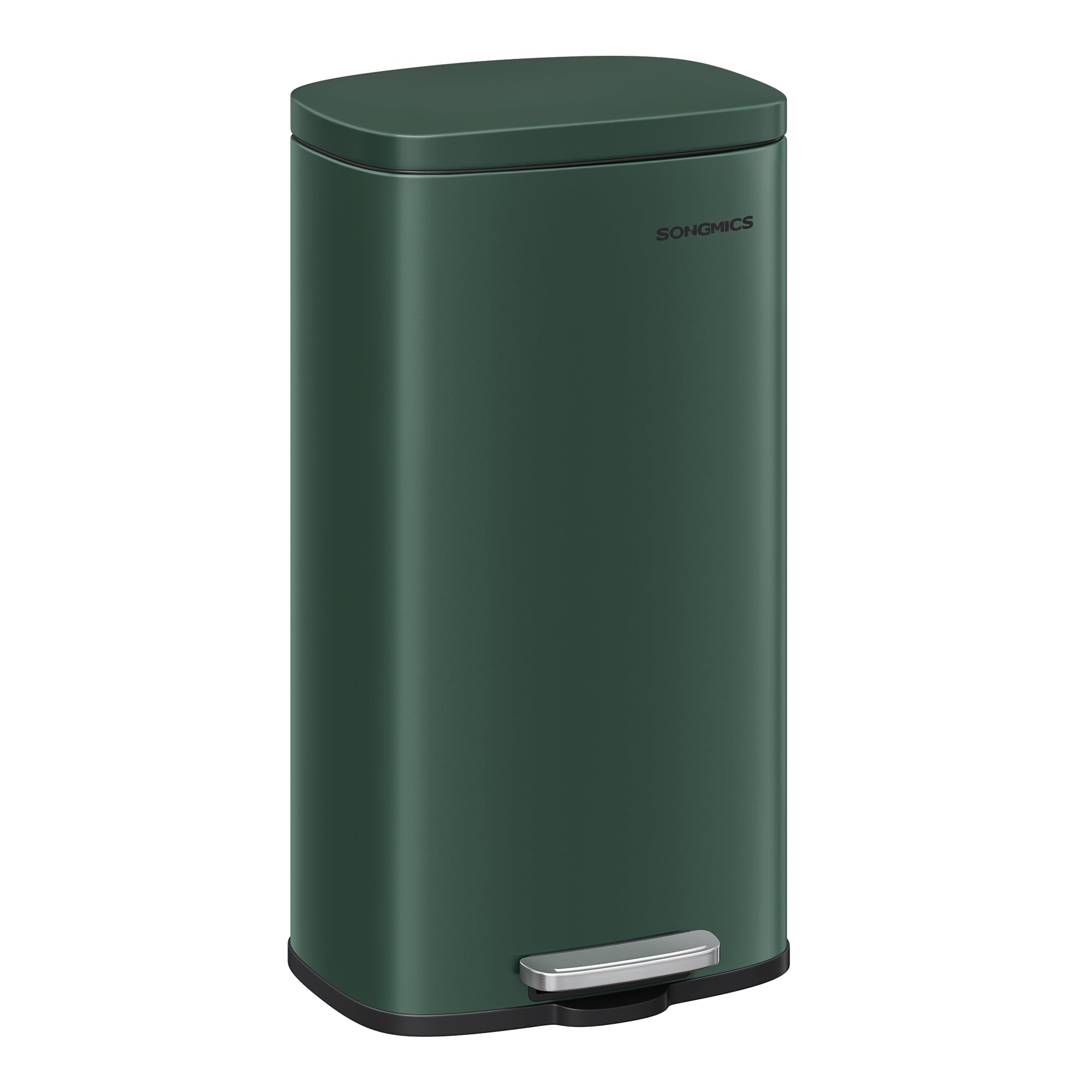 Kitchen Pedal Rubbish Bin, Retro Green