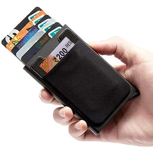 Stealodeal RFID Aluminum Card Holder