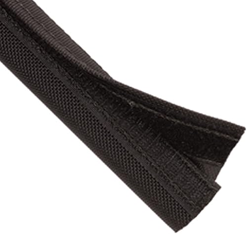 Miniatura 2 de Electriduct Dura - Funda protectora de nailon tejida de 2.5 pulgadas, manguera de entrada lateral flexible para tuberías, cables, cables y cables,