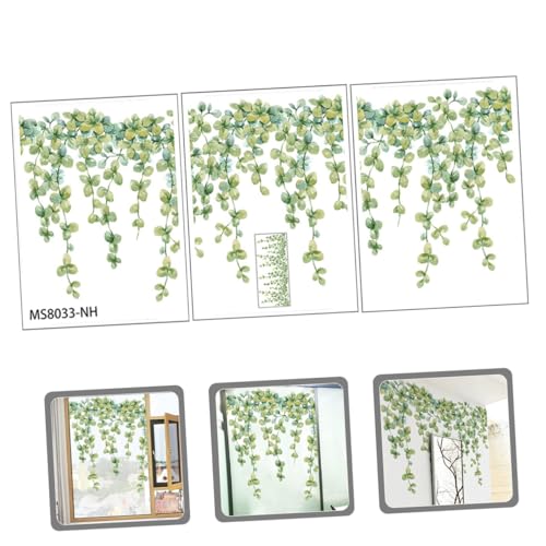 KICHOUSE Vinilo Decorativo de Hoja Autoadhesivo Verde 30x40cm miniatura 7