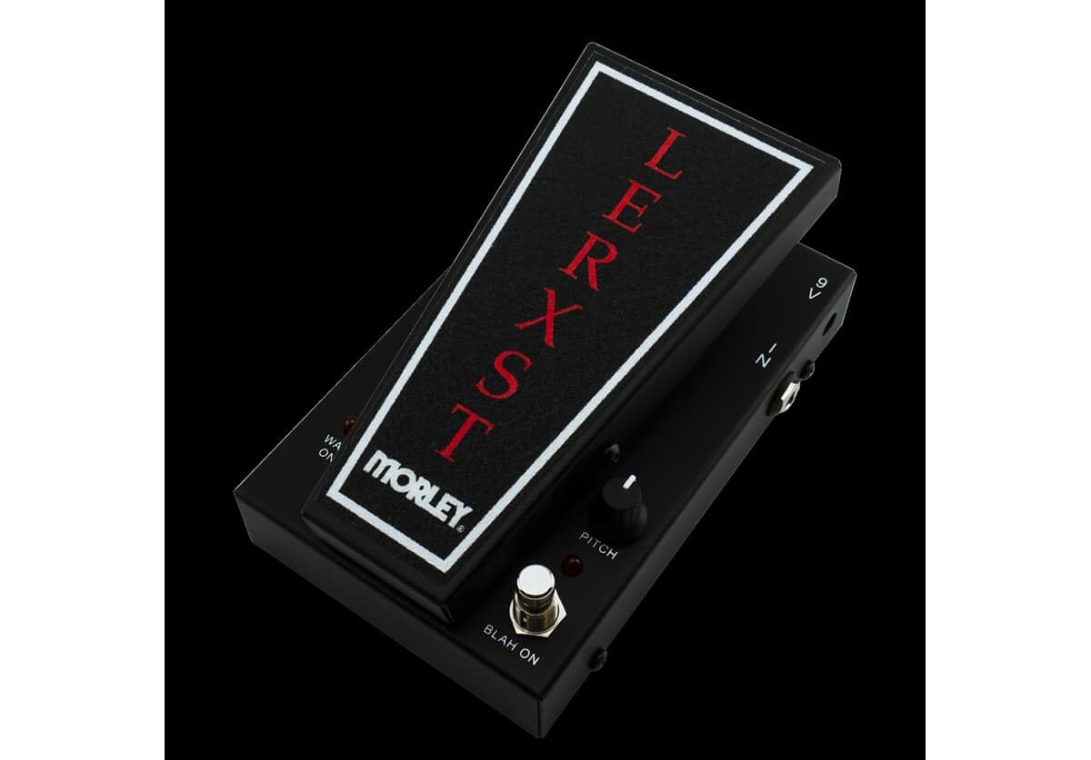 Morley LBB Lerxst Blah-Blah Wah, zuschaltbare dynamische Fitereffekte, entwickelt mit Alex Liefeson (Rush), Gitarreneffektpedal