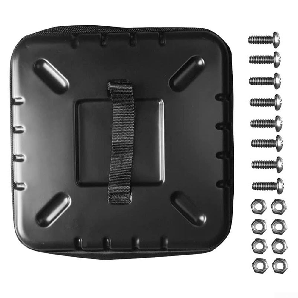Paquete de 2 bolsas de césped compatibles con Am122416 Am101602 para tractores de césped Bagger serie 100 G110 L100 L105 D100 D110 y para cortacéspedes Ztrak