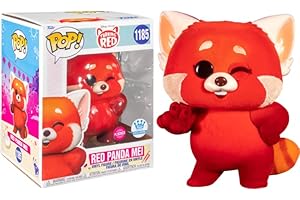 Funko POP! Pixar Turning Red 1185 Red Panda Mei Flocked Exclusive
