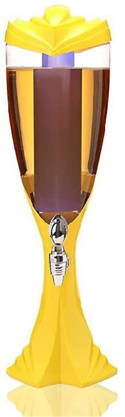Réservoir de bière avec LED colonne de refroidissement pour boissons et jus