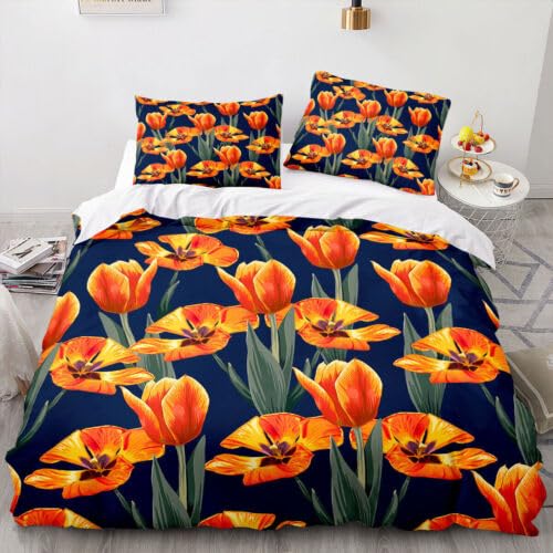 Housse de couette 140x200 microfibre anti-pli pour un lit doux et facile à laver