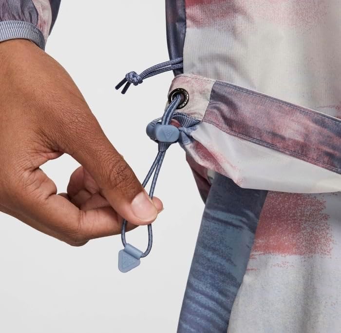 Nike ACG 'Cinder Cone' Women's Lightweight Packable Loose Fit Full-Zip Jacket, Light Armoury Blue/Summit White, MEDIUM