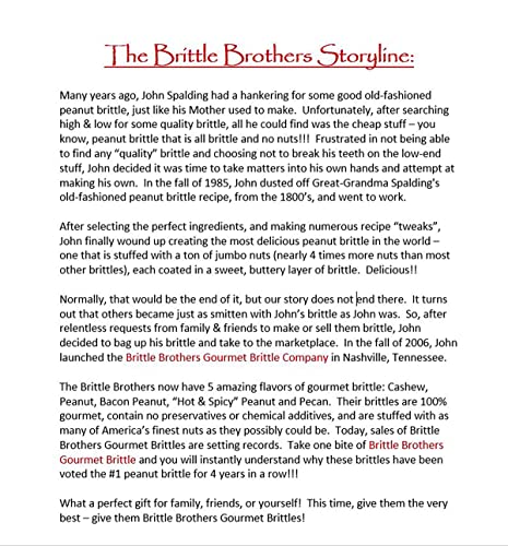 Brittle Brothers Bacon Brittle, 5 Ounce