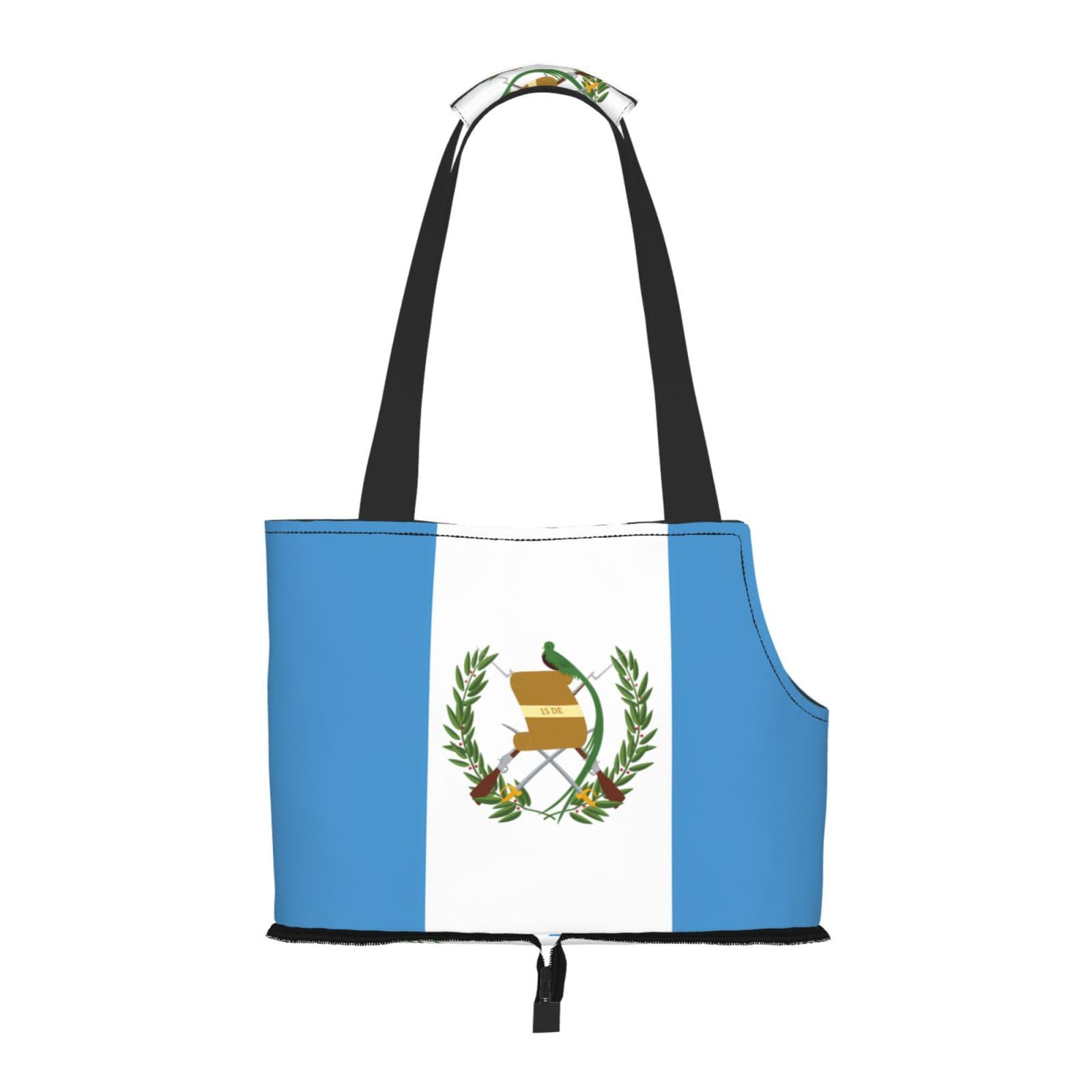 Flag of Guatemala Pet Tote Bag - Waterproof and Wear-Resistant Portable Shoulder Bag for Small Dogs and Puppies