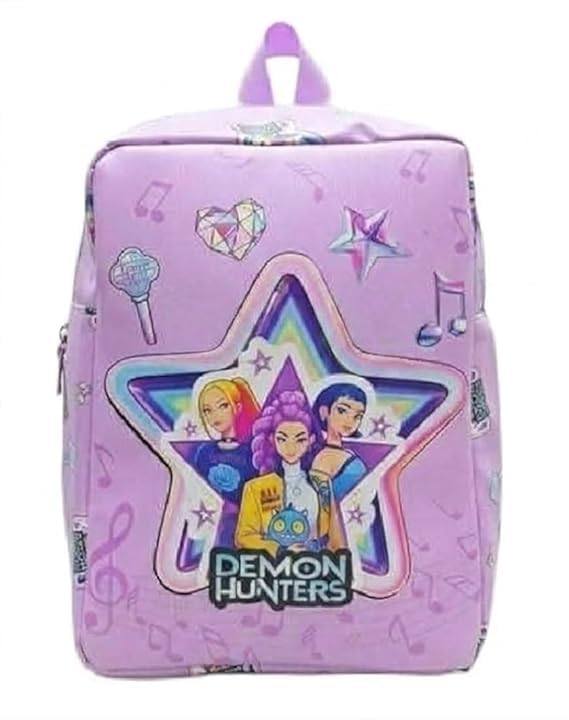 the giving genie Bag pack, Multicolour, Polyester, Small, Lightweight, Ultra Strong Zipper, Adjustable Shoulder Strap, School Bag for Ages 3-6 Years-picture-55